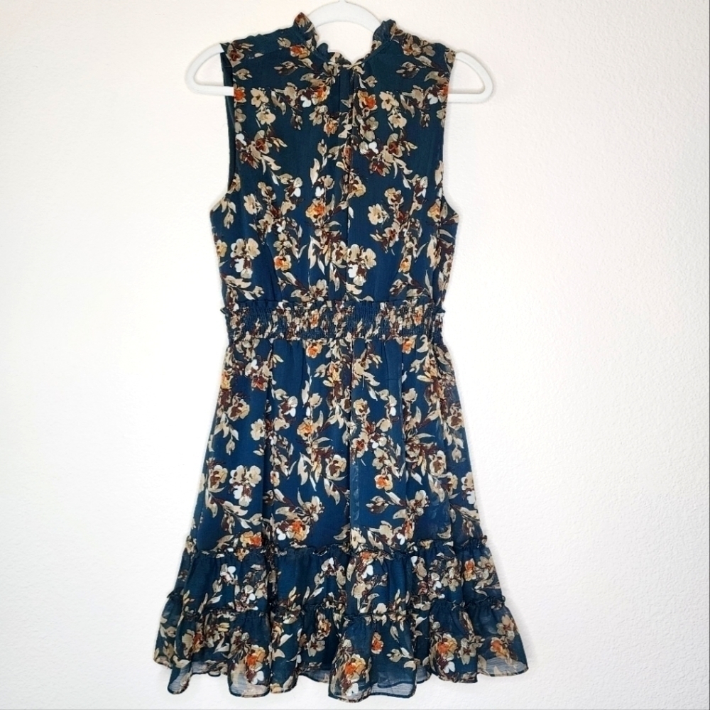 Drew Sleeveless Floral Dress M